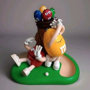 M&M's Mulligan-Ville Golf Candy Dispenser - Missing Gold Club